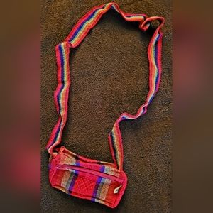 Handmade Rainbow Purse